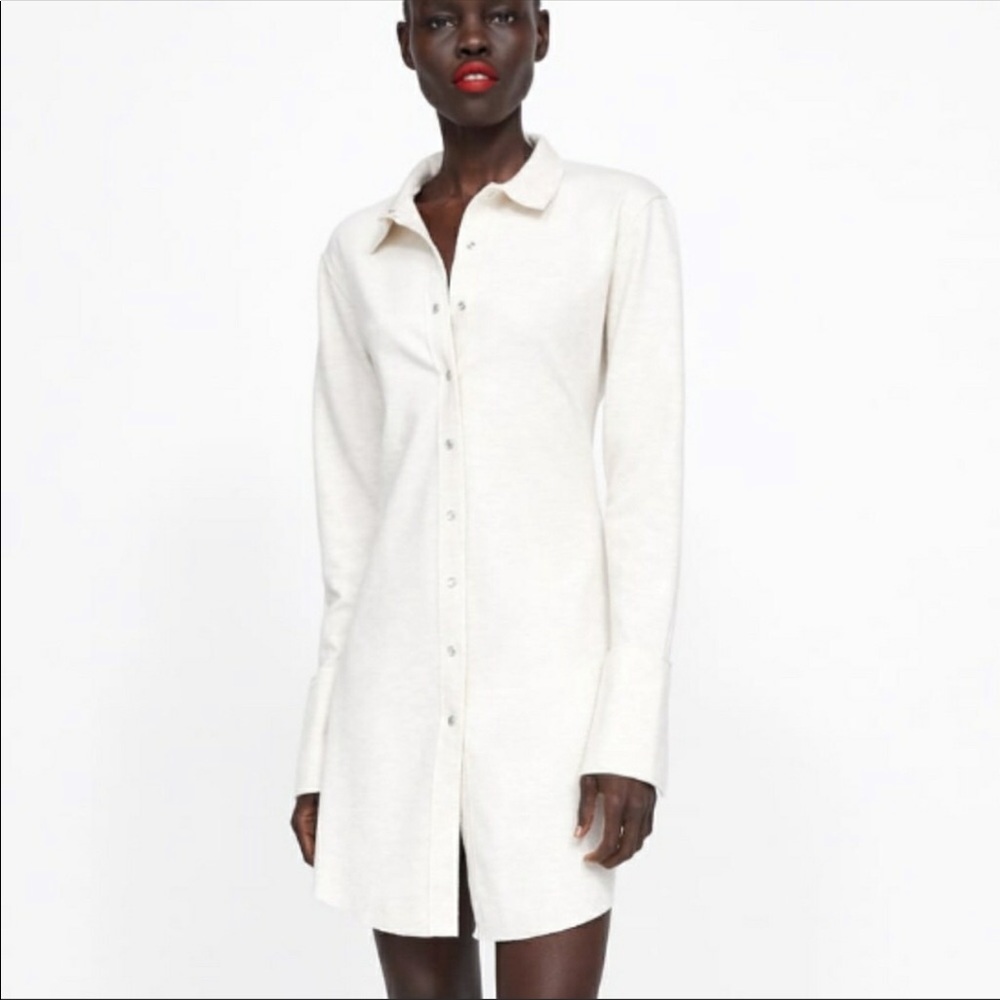 Zara shirt dress